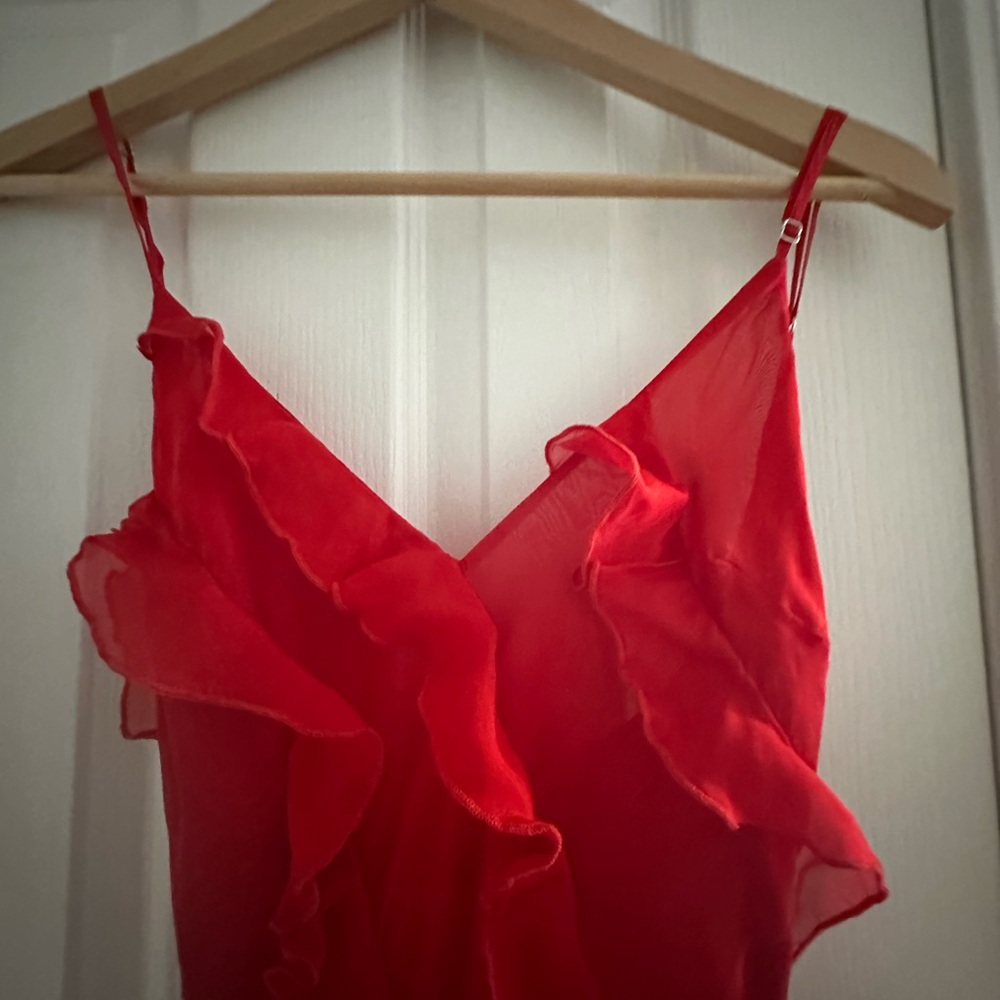 Rat & Boa Cecelia Red Maxi Dress - Size S - Picture 5 of 16